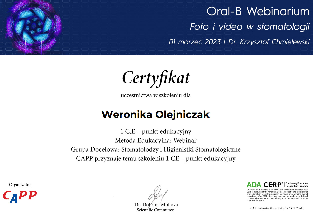 WeronikaOlejniczak-Certyfikat4