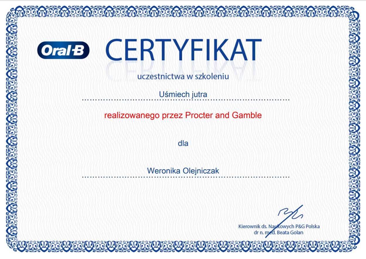 WeronikaOlejniczak-Certyfikat5
